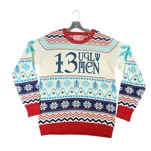 Ugly Christmas Sweater 13‎ Ugly Men Nordic Fair Isle Holiday Knit Pullover